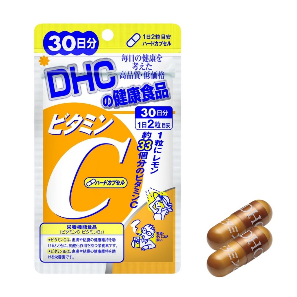 Combo Viên Uống DHC Vitamin C Và Multi Vitamins Cung Cấp Dưỡng Chất, Hỗ Trợ Sức Khỏe - 30 Ngày