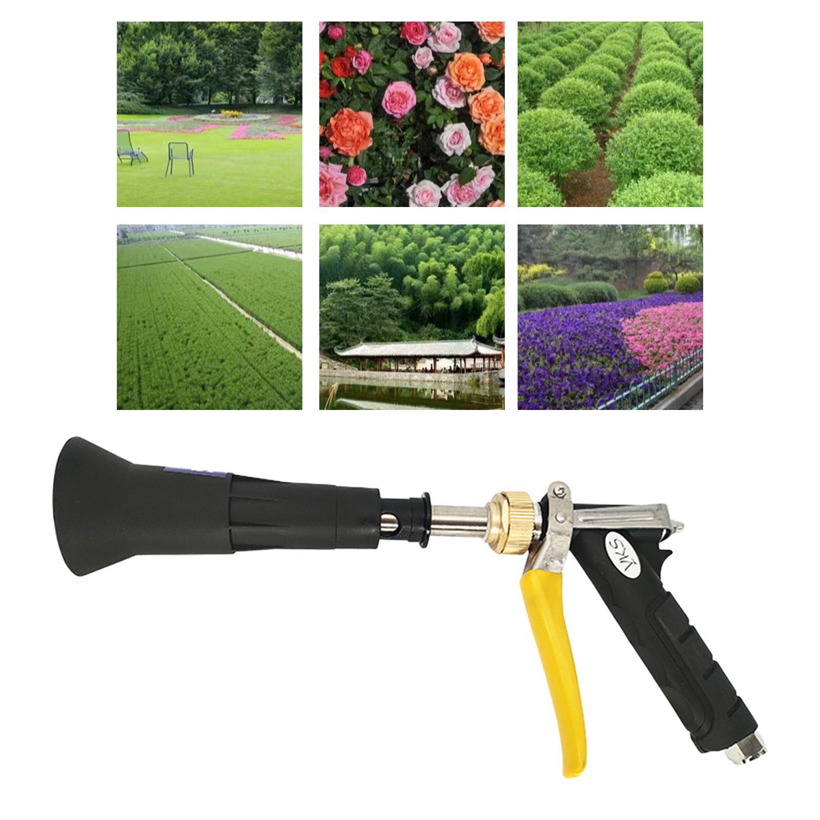 Garden Hose Spray Nozzle Garden Irrigation Sprinkler High Pressure Heavy Duty Multiple Spray Pattern Water Hose Nozzle for Pets Shower