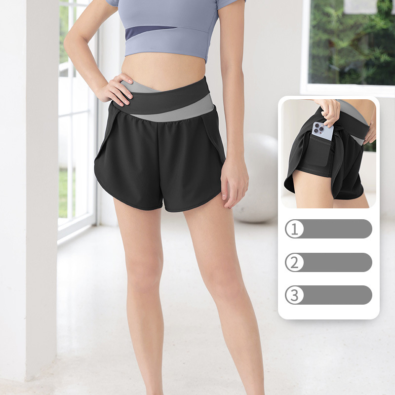 Quần short nữ 2 lớp tập gym yoga JYMA007/Quần short mang nét đẹp mới, trẻ trung, năng động, đầy cá tính