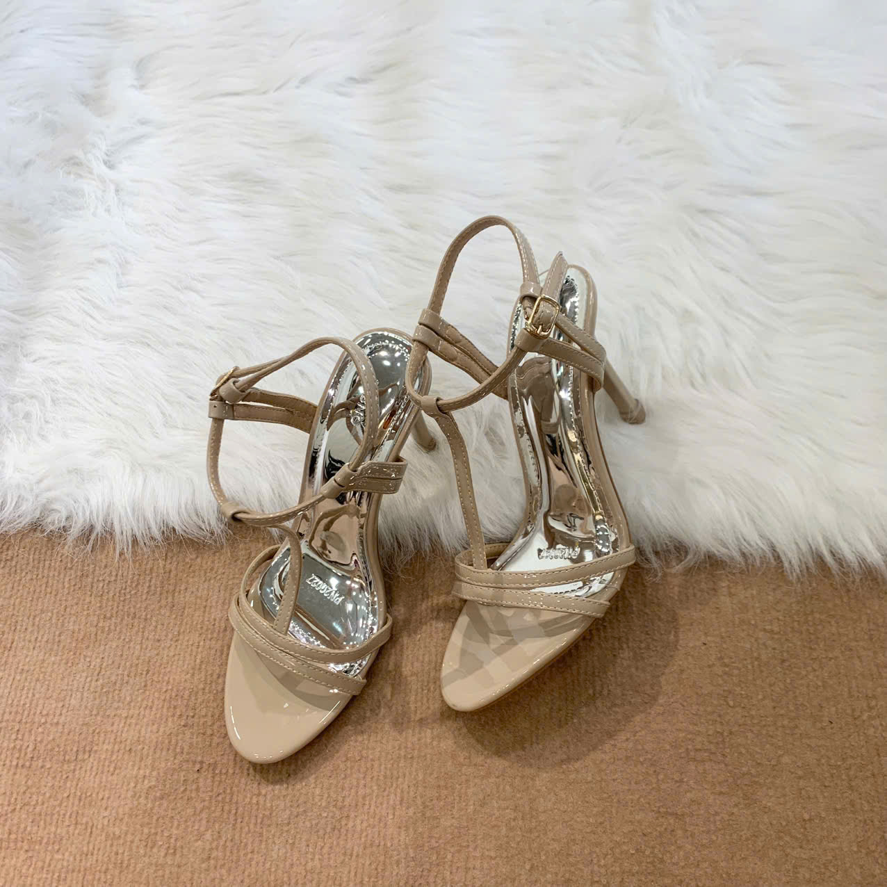 [PABNO] Giày Sandal nữ quai mảnh 10P PABNO PN20027