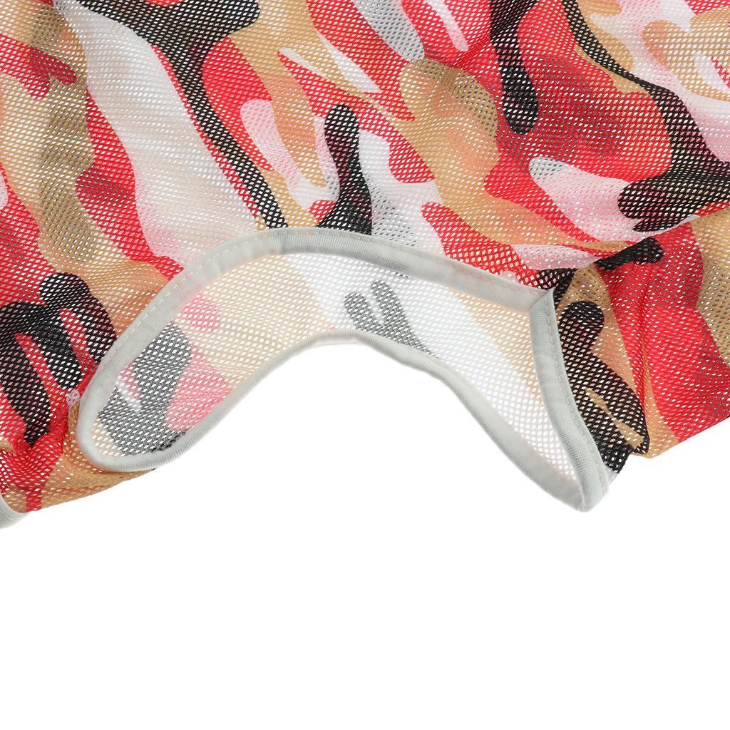 Pet Dog Summer Clothes Puppy Medium Large Dog Camouflage Mesh Vest