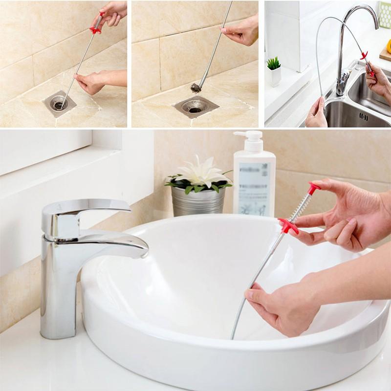 DỤNG CỤ MÓC TÓC MÓC RÁC CỐNG RÃNH ĐƯỜNG ỐNG , LAVABO , BỒN RỬA CHÉN