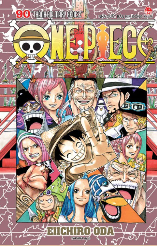 One Piece - Tập 90 - Bìa rời