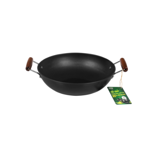 chảo Saute Pan steel deep piety nitriding green Cook GCW01 available on all kinds of kitchen