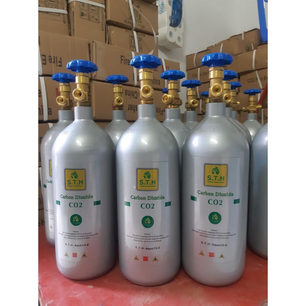 Bình CO2 Thủy Sinh MT3 "LÙN" - Bình khí CO2 thủy sinh - Bình CO2 3kg