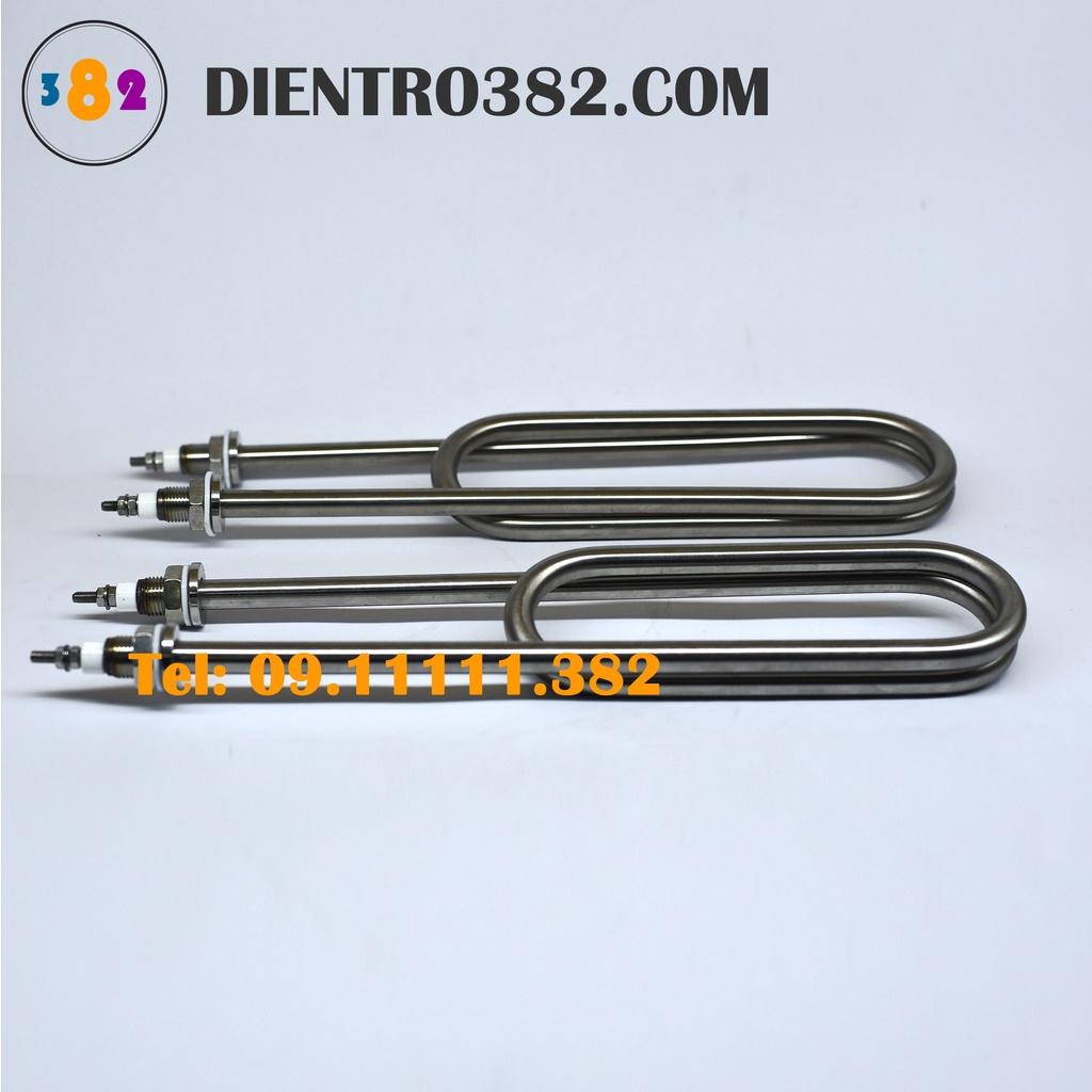 Mây so nhiệt cho tủ cơm, điện trở chữ U kép cho tủ cơm inox 304 - Điện trở 382