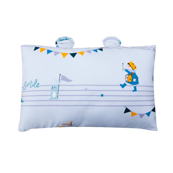 Bộ 5 món tiện lợi cho bé đi học mầm non, tiểu học NIN House hoạ tiết Little Prince 70x120cm chất liệu cotton dễ thương, 1 tấm trải chống trượt, 1 chăn, 1 ruột gối, 1 vỏ gối, 1 túi xách