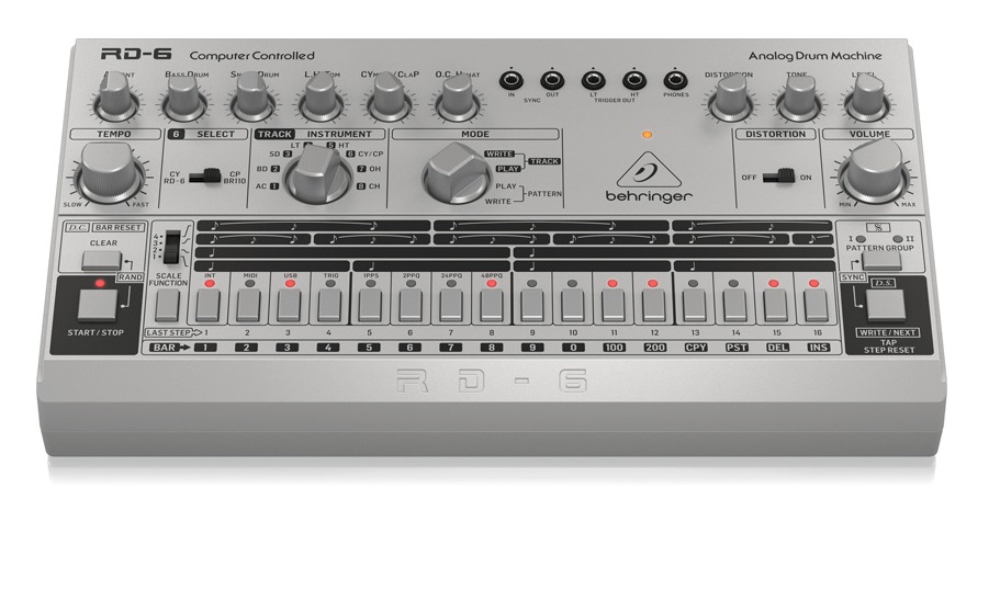 Behringer RD-6-SR Drum Machines- Hàng Chính Hãng