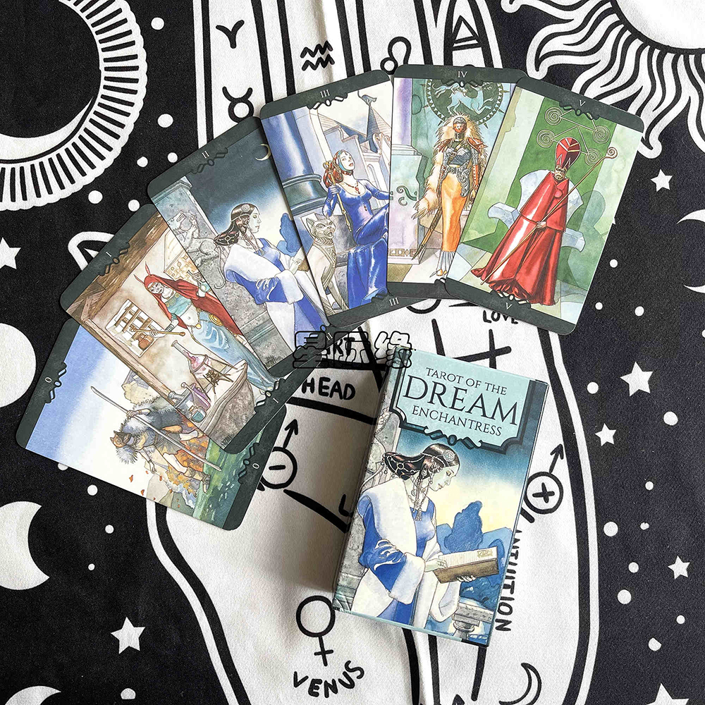 Bài Tarot Of The Dream Enchantress Đá Thanh Tẩy