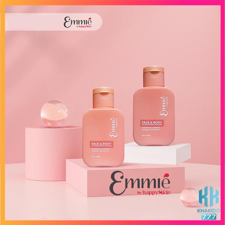 Combo 2 Chai Kem Dưỡng Trắng Da Emmie Cho Mặt Và Body Có Chứa 5 % Niaciamide 85ml - 250ml Emmié