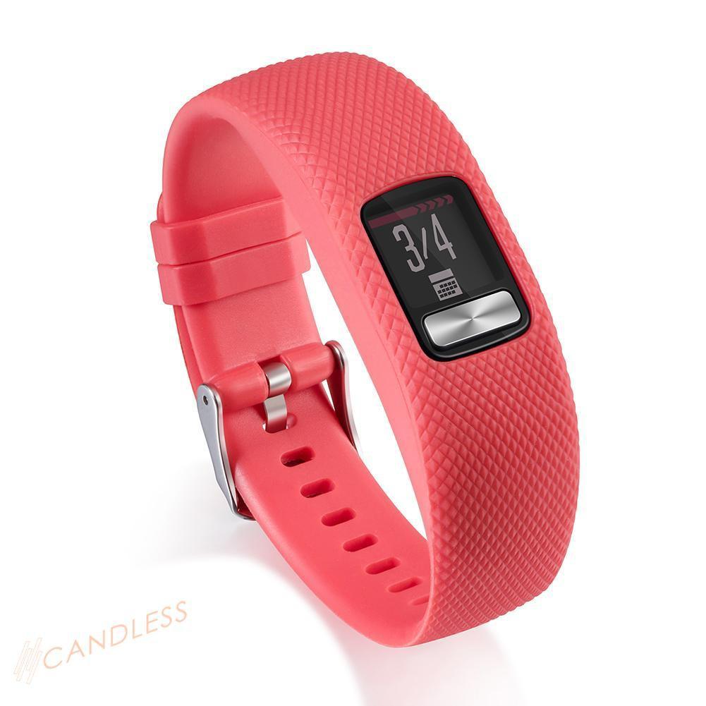 Dây Đeo Silicon Cho Đồng Hồ Thông Minh Garmin Vivofit 4