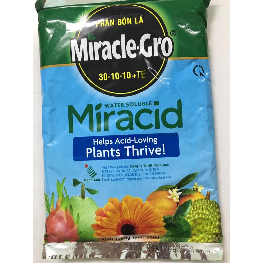 PHÂN BÓN Lá NPK HÀ LAN Miracle-Gro 30-10-10 + TE Gói 500g