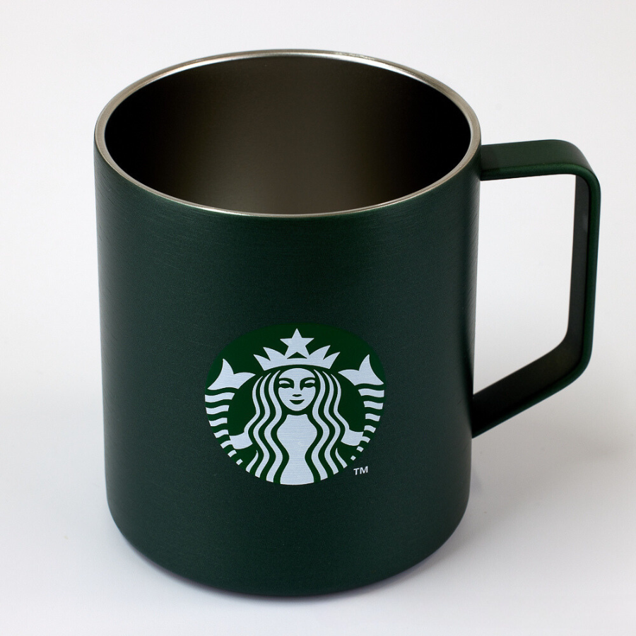 Ly Mug Starbucks 14Oz Stainless Steel DARK GREEN SIREN