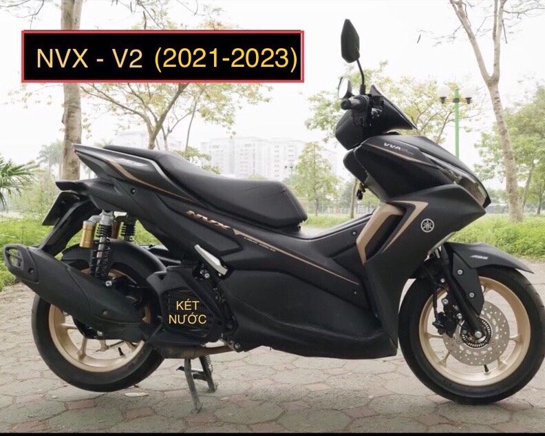 BỘ ỐP CHỤP ĐUÔI SAU DÙNG CHO ĐỜI XE NVX 2021 2022 2023 CACBON