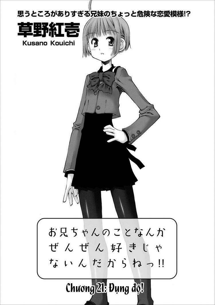 oniichan no koto nanka zenzen suki ja nai n da kara ne!! chapter 21 4