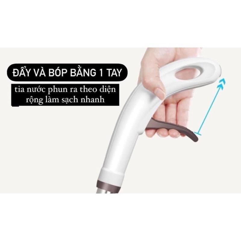 CÂY LAU NHÀ PHUN SƯƠNG THÔNG MINH XOAY 360 ĐỘ