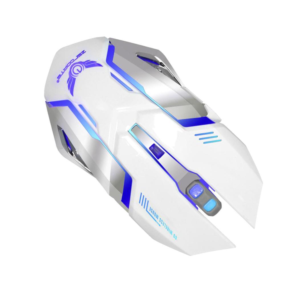 Wireless Optical Backlit Gaming Mouse + USB 2.0 Receiver for PC