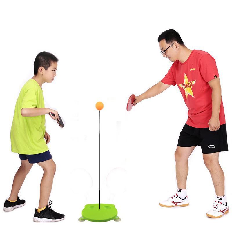 Bóng bàn tập phản xạ vợt gỗ -  môn thể thao luyện phản xạ cho mọi lứa tuổi chuyên sỉ sll