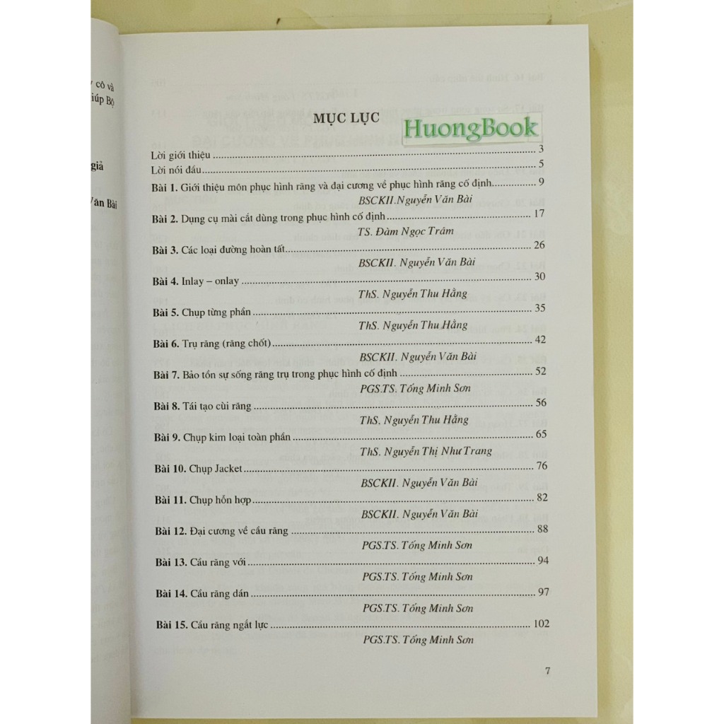 Sách - Phục Hình Răng Cố Định Dùng cho Sinh viên Răng Hàm Mặt