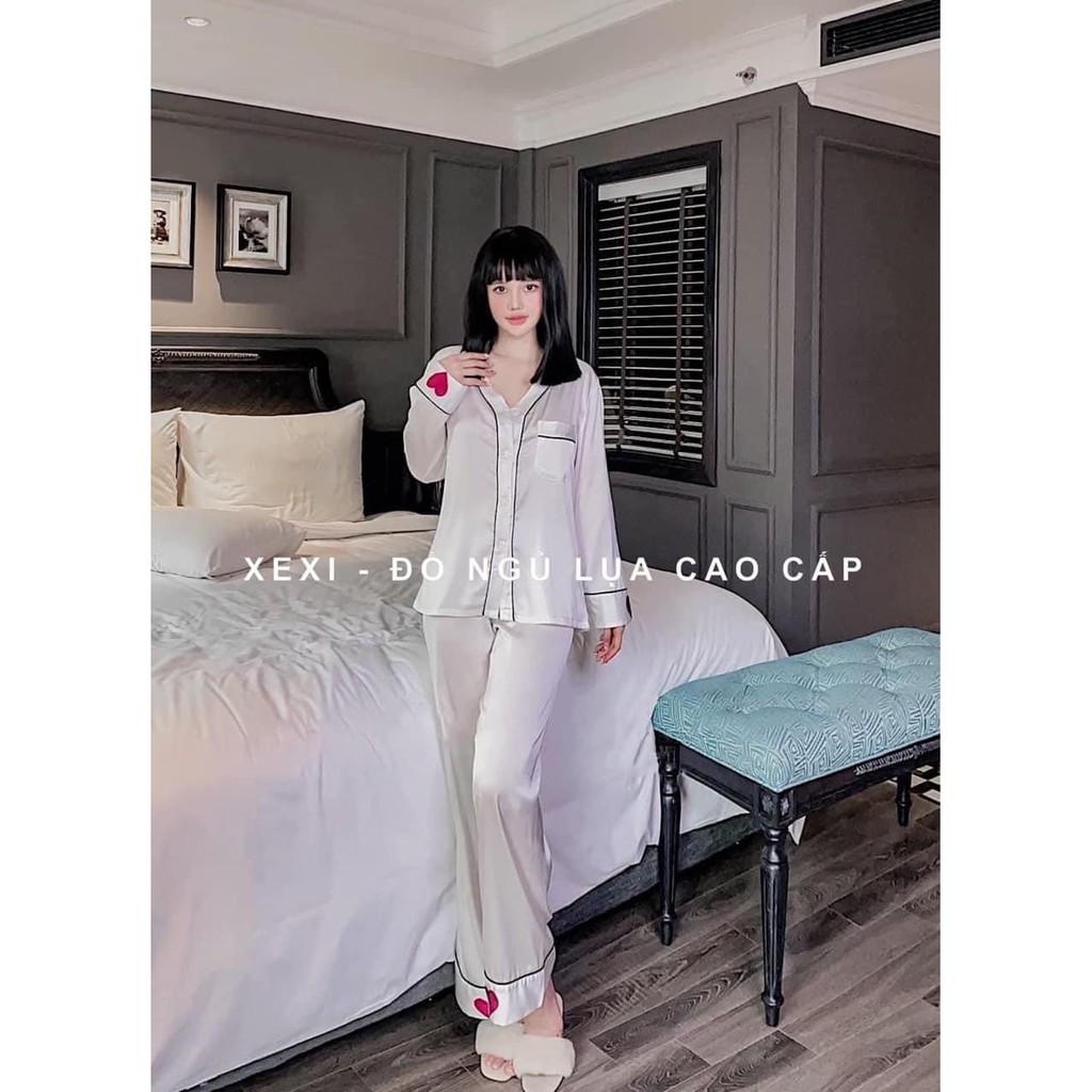 ĐỒ BỘ PIJAMA giá tốt, hàng lụa đẹp tuyệt vời, DƯỚI 60kg mặc vừa, lụa mát