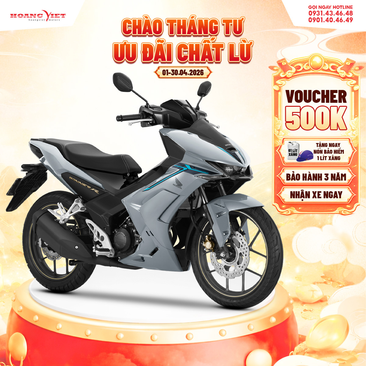 Xe Máy Honda Winner R 2026 - Phiên Bản Đặc Biệt