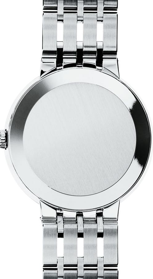 Đồng Hồ Nam Dây Kim Loại Movado 0607057 (39mm) - Mặt Đen