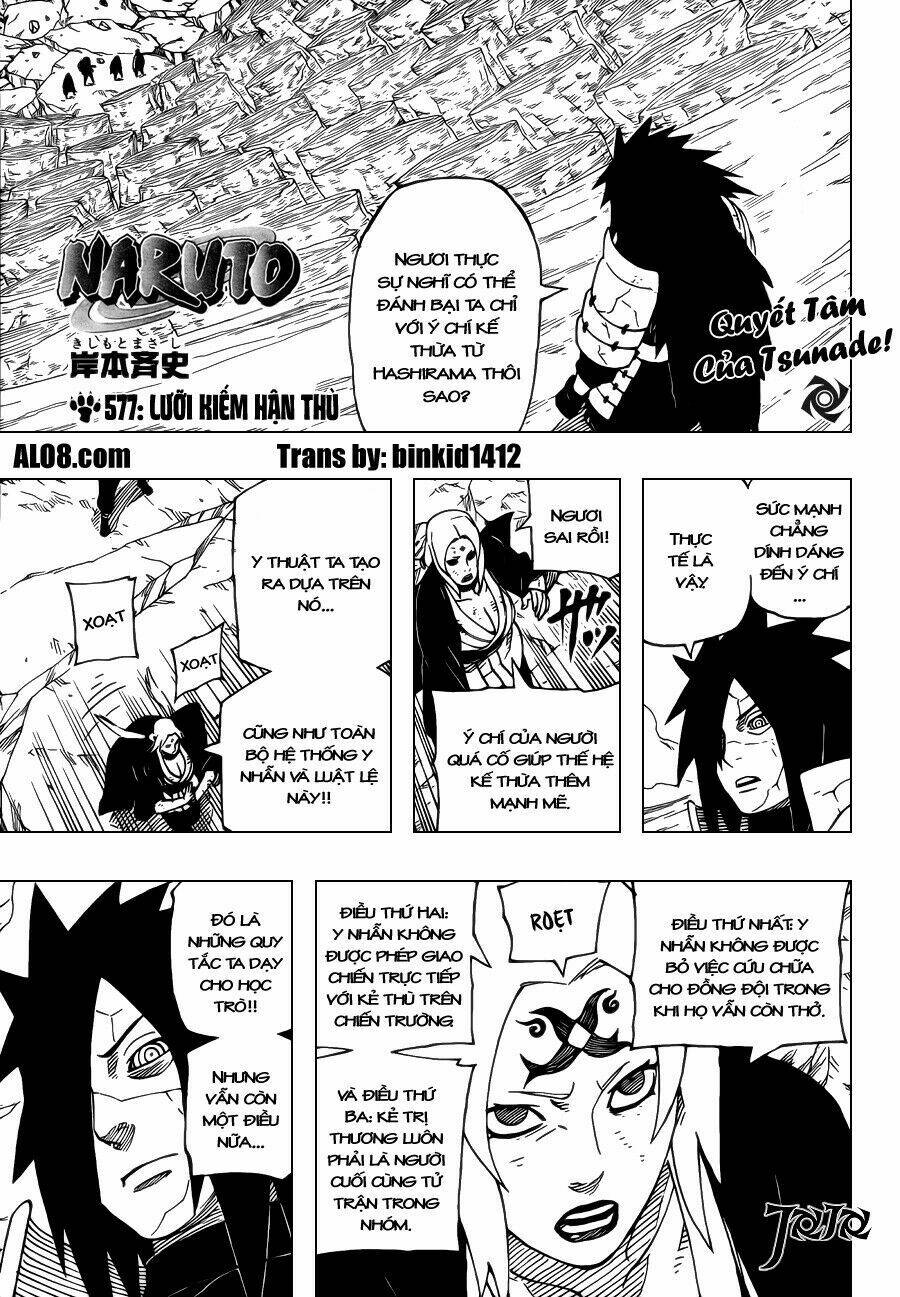 naruto - cửu vĩ hồ ly chapter 577 1