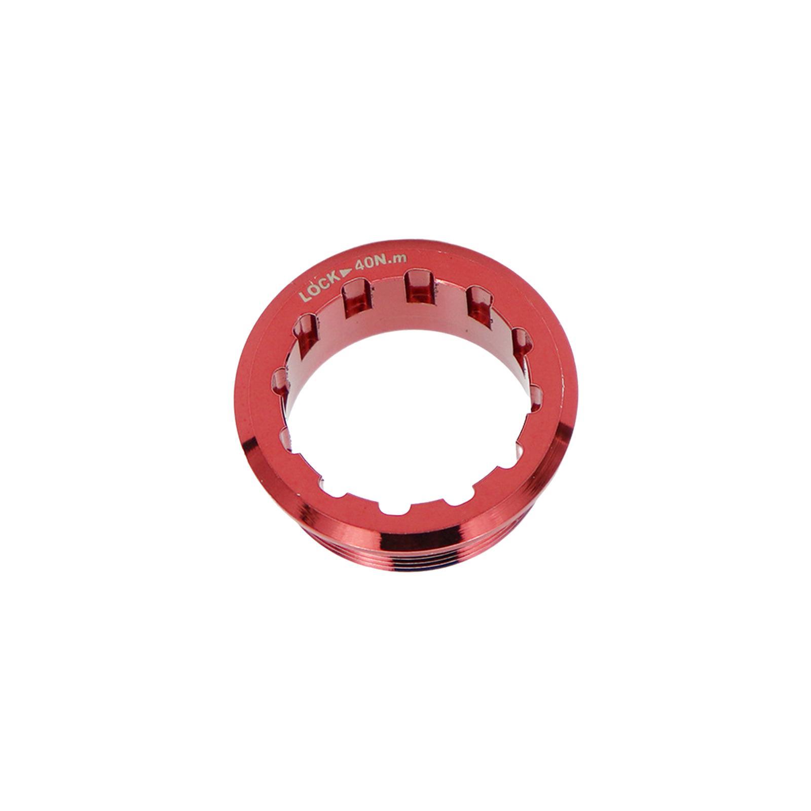Bike Cassette Lock Rings Flywheel Cover Compact Dustproof Waterproof Cassette Cover for 12 Speed, Accessories, Riding, Folding Bike