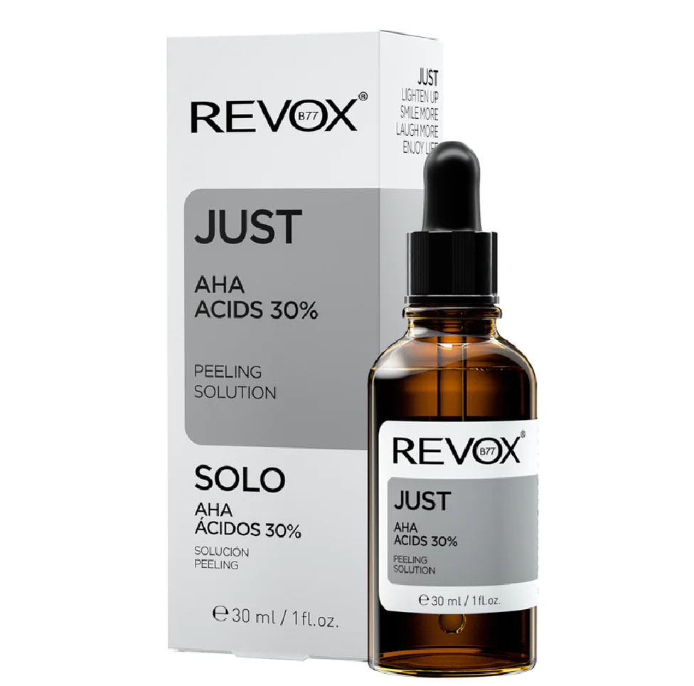 Tinh Chất Revox B77 Just AHA Acids 30% Peeling Solution Tẩy Tế Bào Da Mặt 30ml