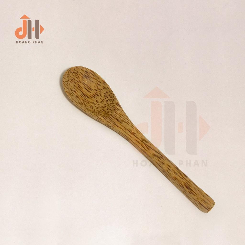 Bộ Ly Sứ Xám & Lót Cốc Lục Bình & Muỗng Gỗ Dừa