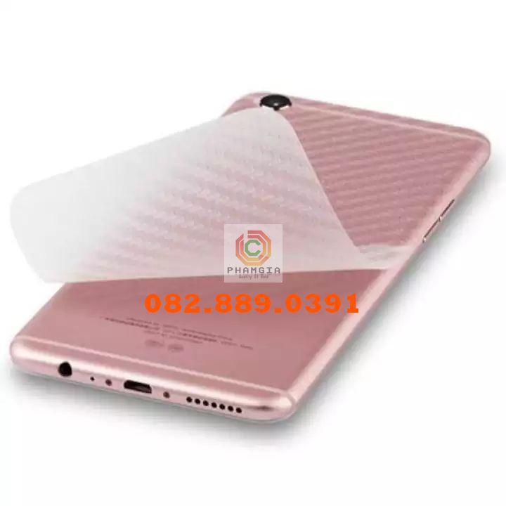 Miếng dán mặt lưng skin carbon dành cho Mobiistar Lai Yuna 1