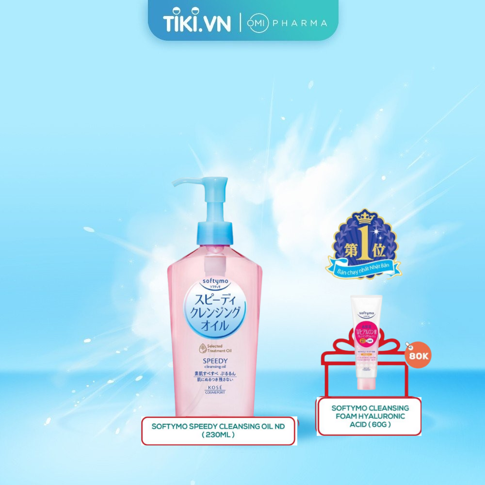 Dầu Tẩy Trang Kose Softymo Speedy Cleansing Oil Nd