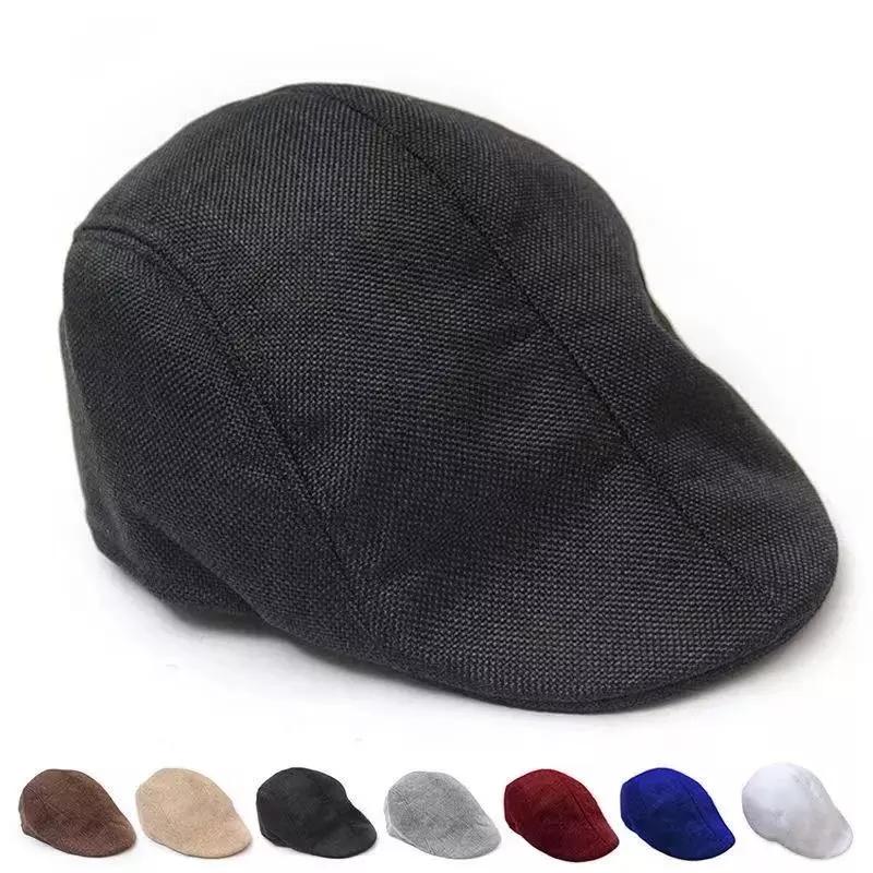 Mũ beret thoáng khí phong cách hip hop thời trang mùa hè cho nam và nữ