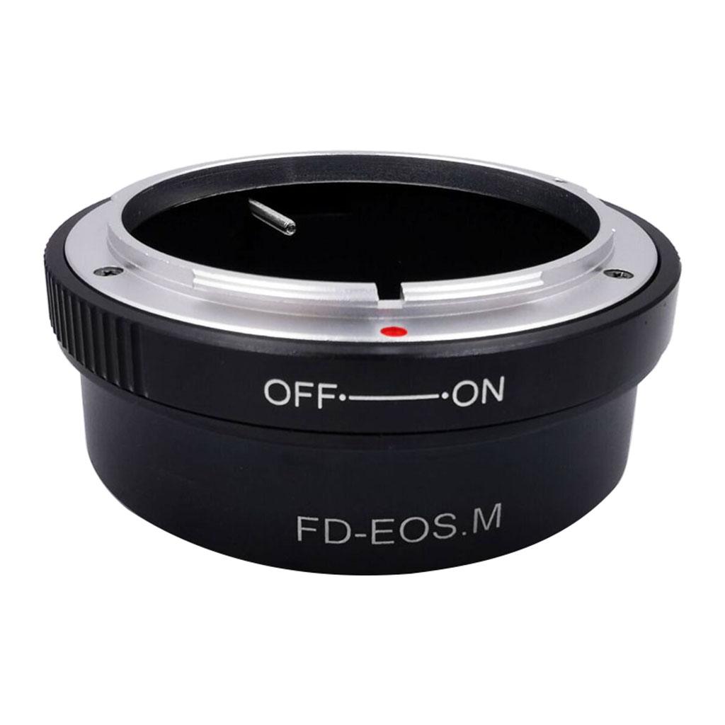 For FD Lens to for Canon EOS M EF-M Mirrorless Camera Adapter, fits for Canon M1, M2, M3 M10 Mirrorless Camera