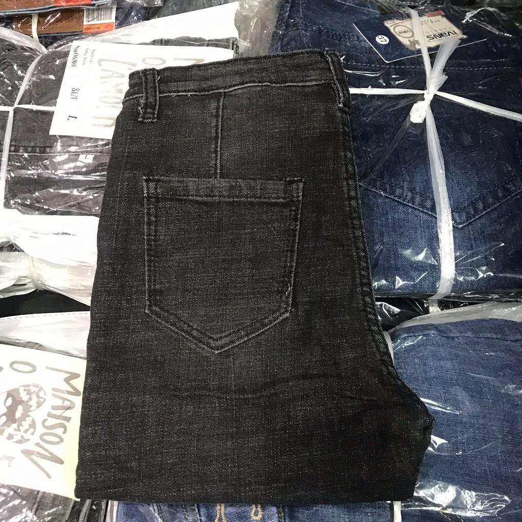 Quần jean nữ trơn cơ bản chất đẹp QJ130