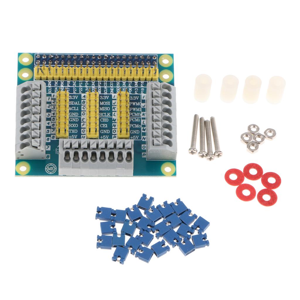 GPIO Expansion Board Raspberry Pi Shield For Raspberry PI 2 3 B B+ W/ Screws