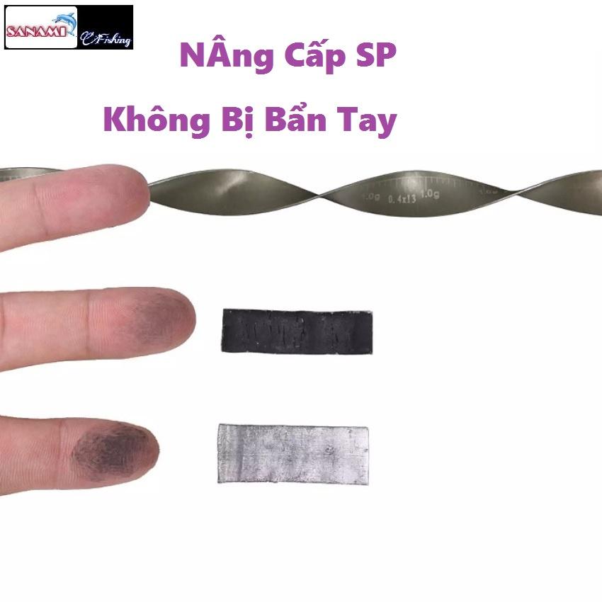 Chì Lá Câu Đài Cao Cấp không bẩn tay,không ô nhiễm mỗi trường chì câu cá chì câu đài chì lá