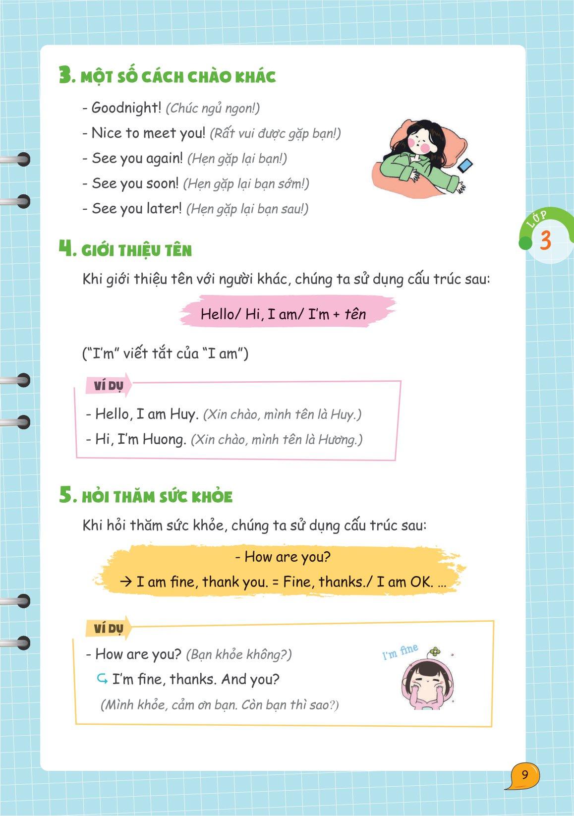 Sổ Tay Ngữ Pháp Và Bài Tập Tiếng Anh Lớp 3,4,5