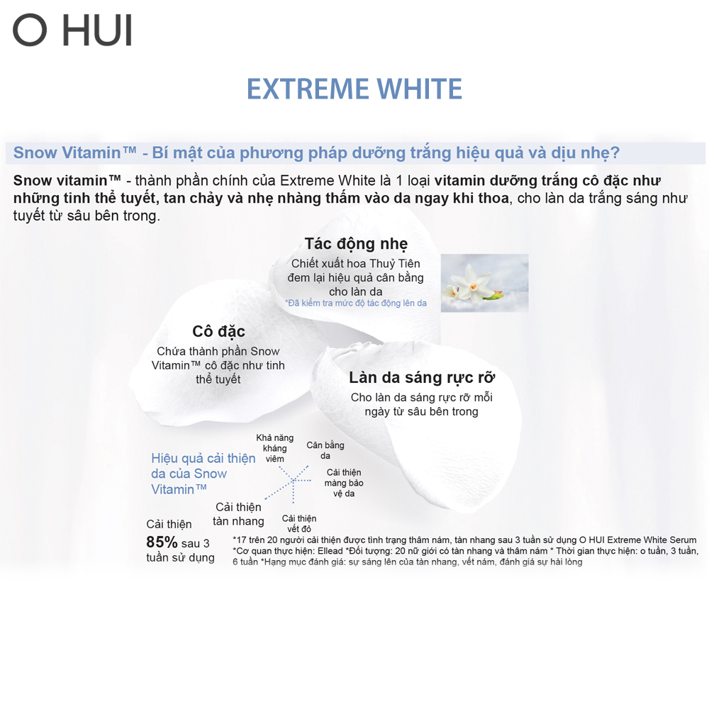 Kem dưỡng trắng OHUI Extreme White Cream 50ml