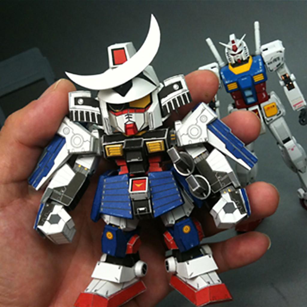 Mô hình giấy Gundam Robot Musha Masamune