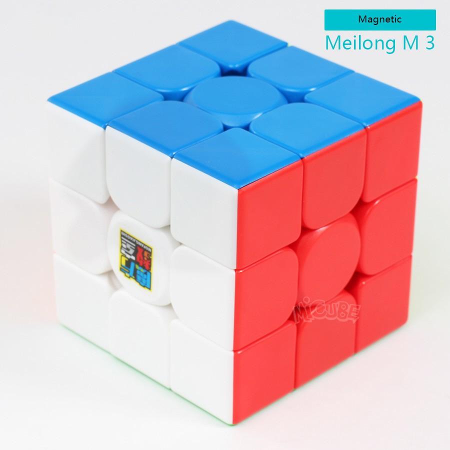 Rubik 3x3 MoYu 3M Có Nam Châm Nhựa Nhám Chống Xước, Chồng Trơn Siêu Xịn Xò. Rubik Quay Trơn, Chắc Chắn