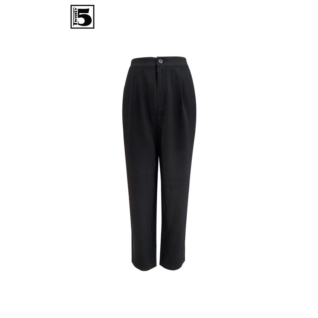Quần baggy nữ 1 ly mở, túi xéo Twentyfive N629