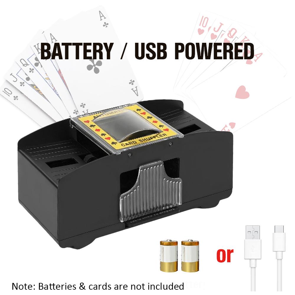 Máy Trộn Thẻ Bài Sạc Usb Cho Gia Đình