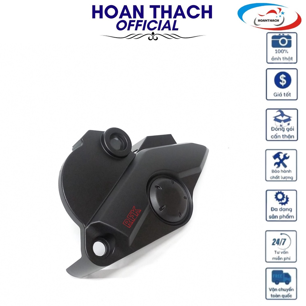 Nắp Che Nhông Xe máy Exciter Màu Đen Nhám 0582 Yamaha, HOANTHACH 55Pe54181000