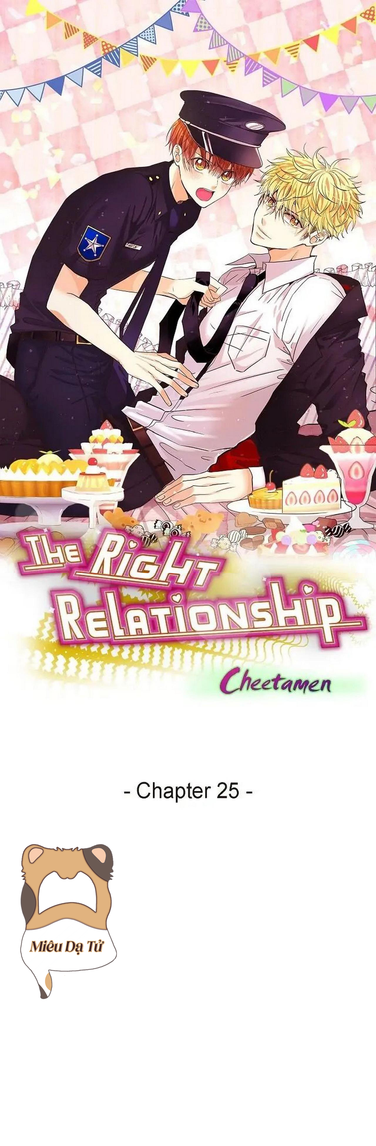 mối quan hệ phù hợp chapter 25 1