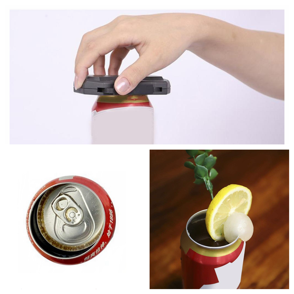 5x Manual Topless Can Opener Drinking Beer Tin Top Cutter Bar Kitchen Tool