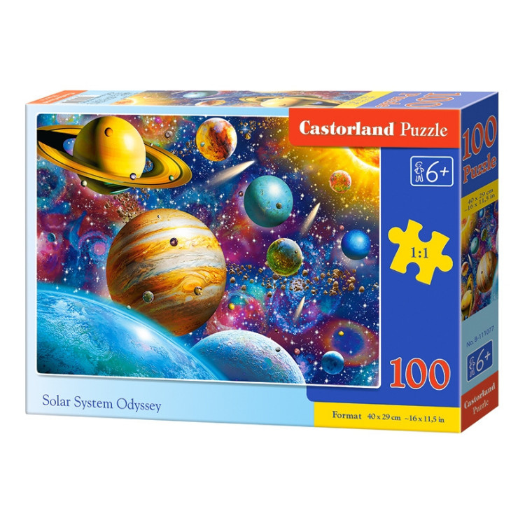 Xếp hình puzzle Solar System Odyssey 100 mảnh CASTORLAND B0111077