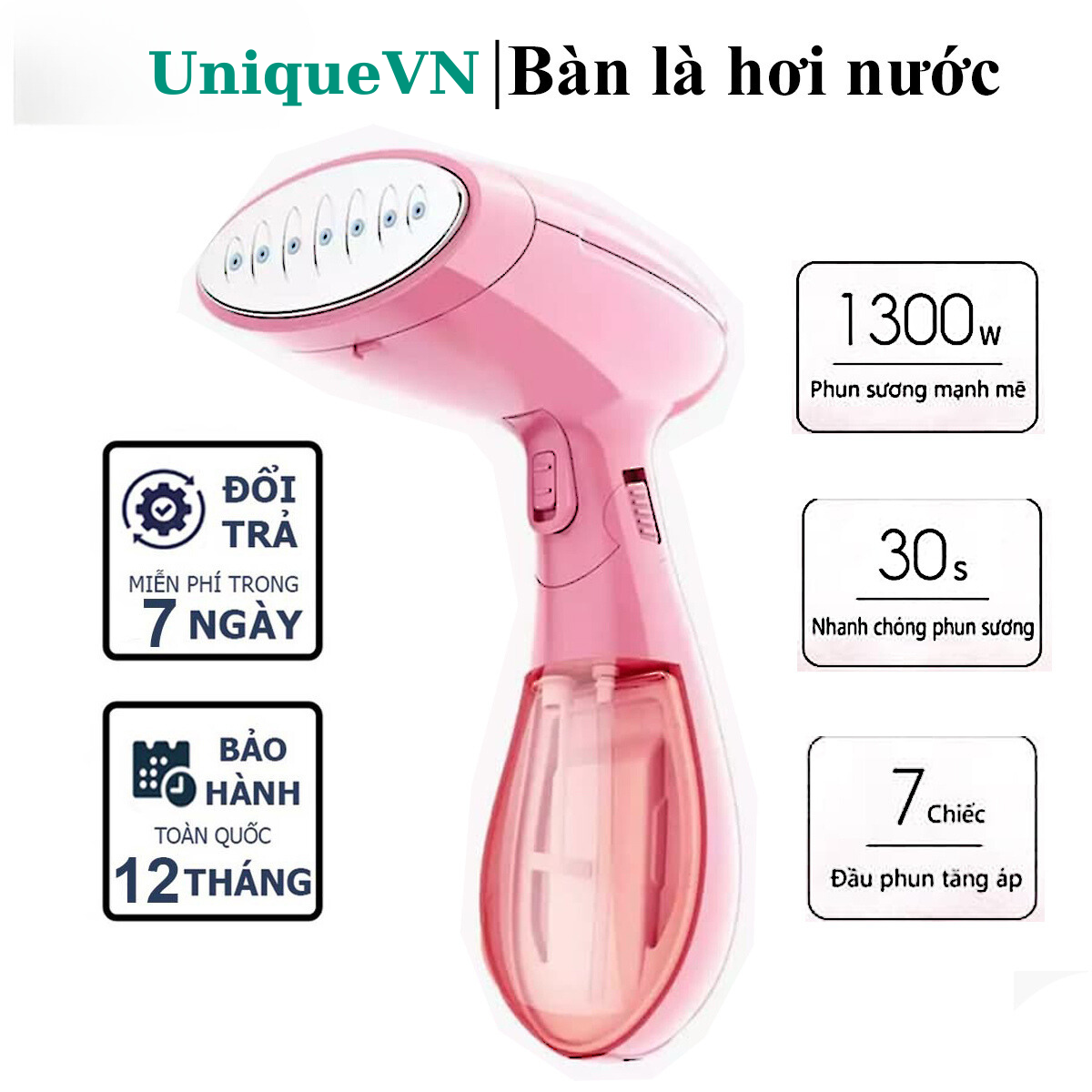 Bàn Ủi Hơi Nước Cầm Tay Sokany 3060 Có Thể Gấp Gọn - Hàng Chính Hãng