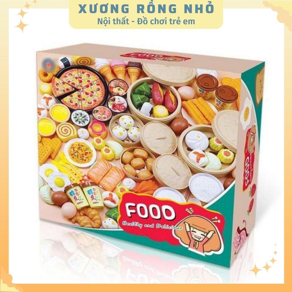 Bộ đồ chơi nấu ăn 88 món đầy đủ chi tiết thoả sức chế biến cho các đầu bếp tương lai - Đồ chơi nhà bếp