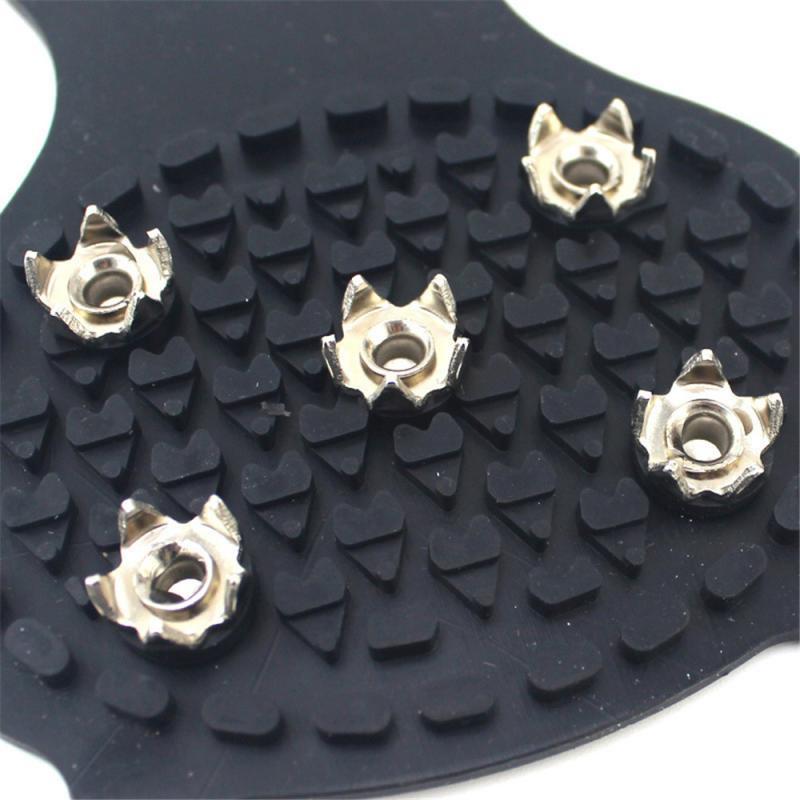 Ice Claw Anti-Slip shoe cover Ice Gripper Outdoor Shoe Chain Cleats Shoe Grip Crampons Chain Spike Snow Climbing accessories